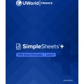 SimpleSheets CFA Exam Formula Level 1 2024